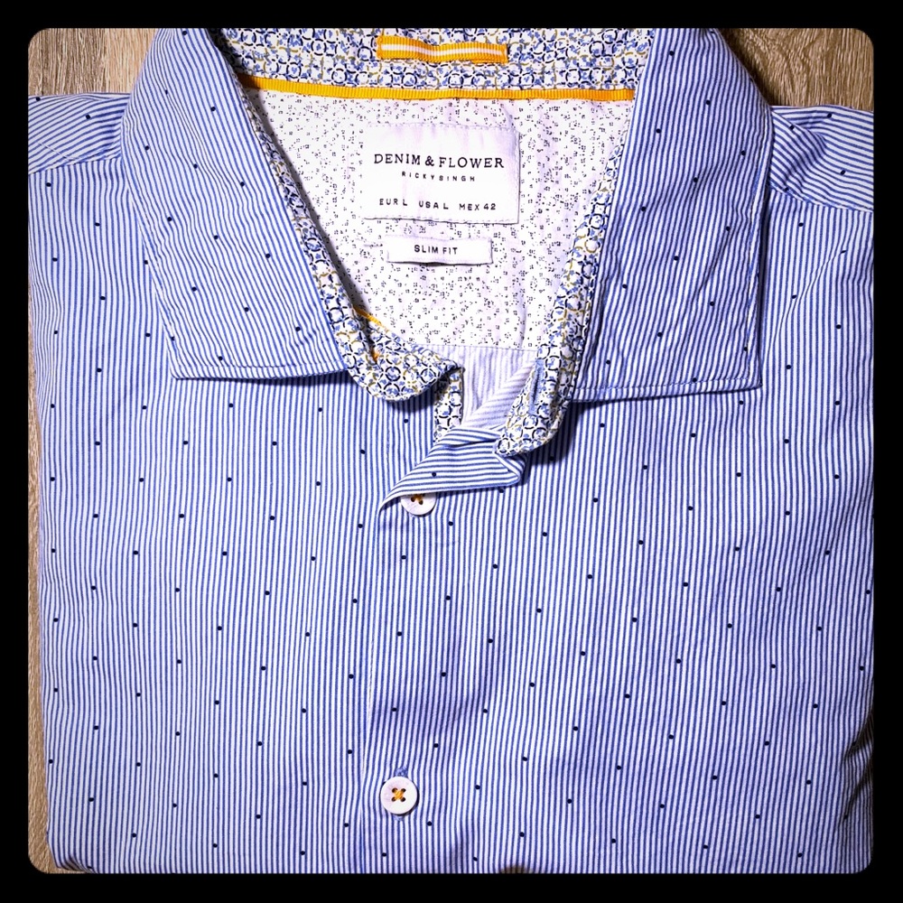 Polka dot shirt sure to turn some heads!